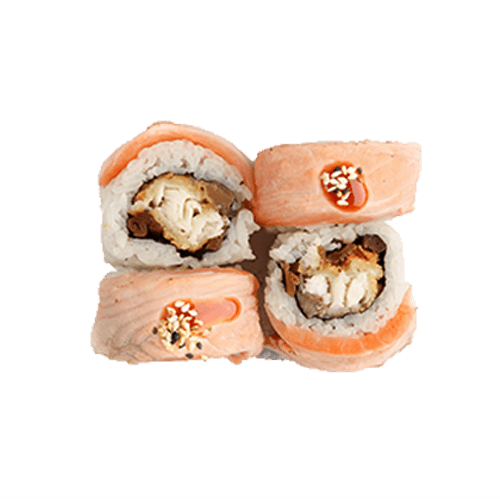 California Fried Salmon Roll