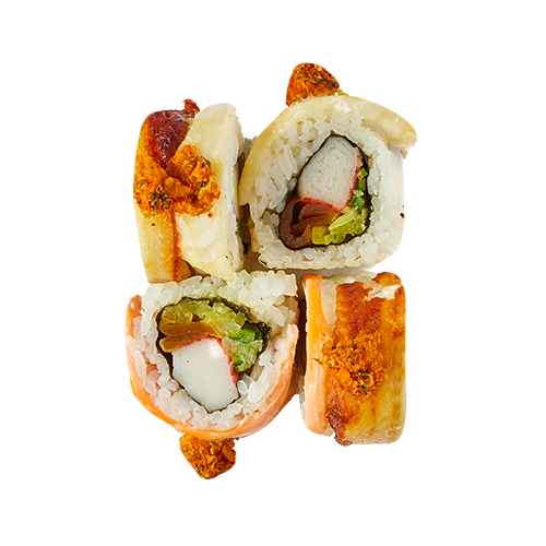 Grill Rainbow Roll