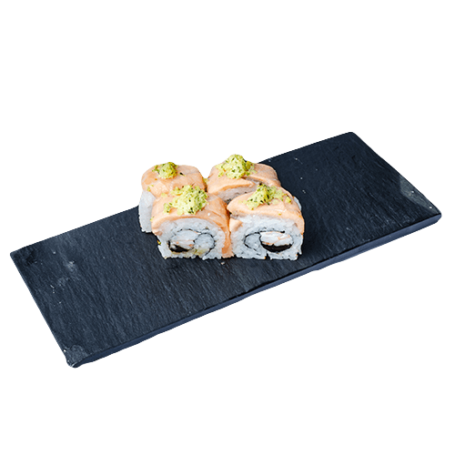 Grill Salmon Ebi Roll