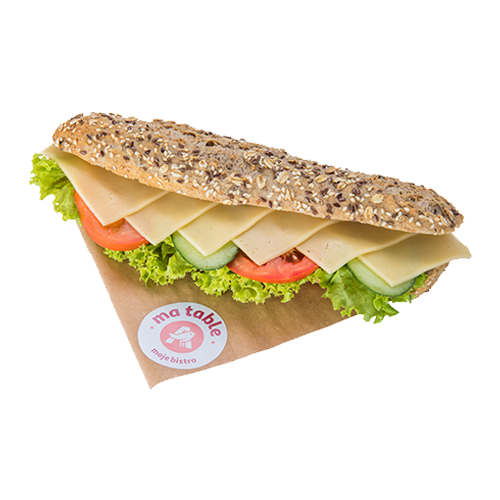 Kanapka duża z serem (28 cm)