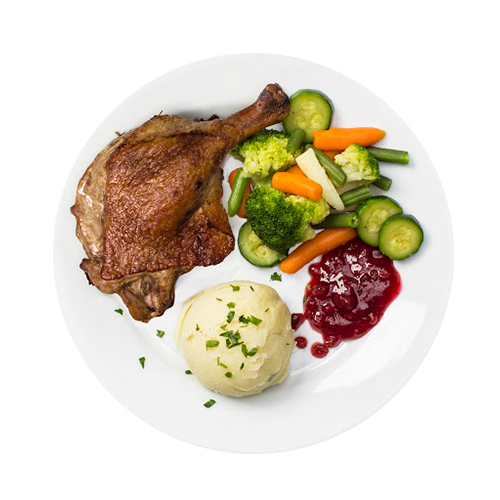 Kaczka z puree