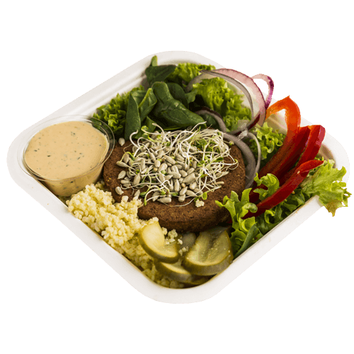 CHICKPEA BURGER Bowl