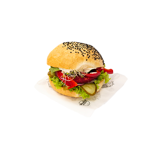TASTE OF THE MONTH BEETROOT BURGER
