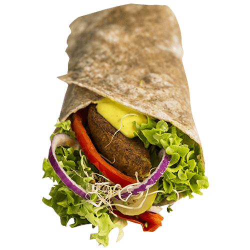 CHICKPEA Burger Wrap