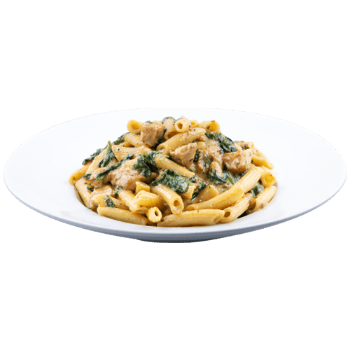 Makaron penne spinaci
