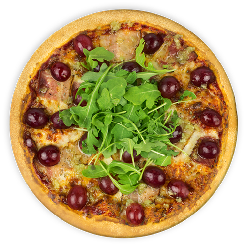 Pizza Rucola, Winogrono i Boczek