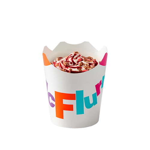 McFlurry® z polewą wiśniową waniliowe