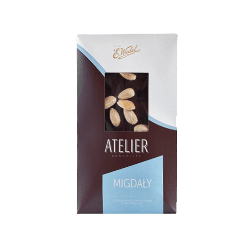 Czekolada atelier migdały 65g