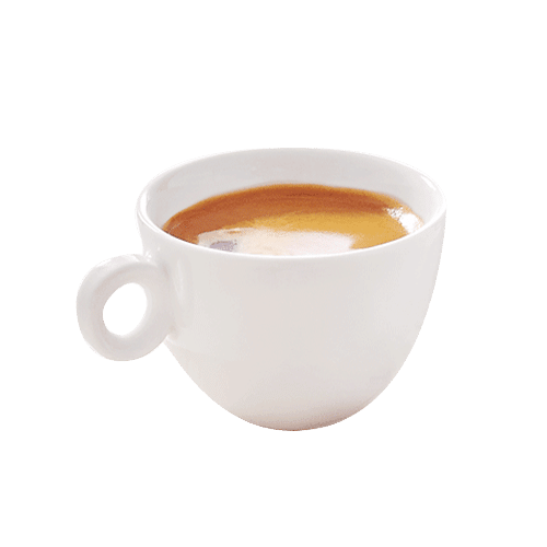 Americano z mlekiem