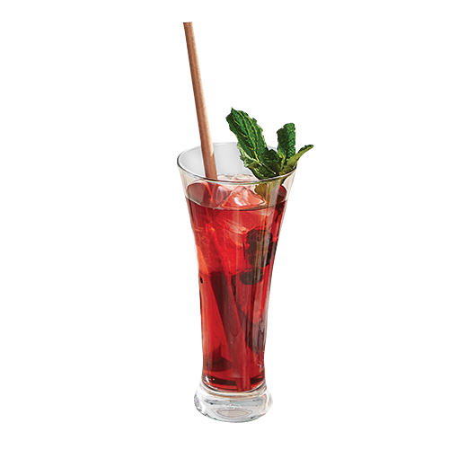 Mrożona Raspberry Royal z fiołkiem