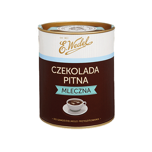 Puszka z kuwerturą mleczną 200g
