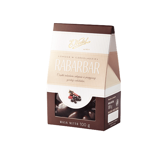 Rabarbar w czekoladzie 100g