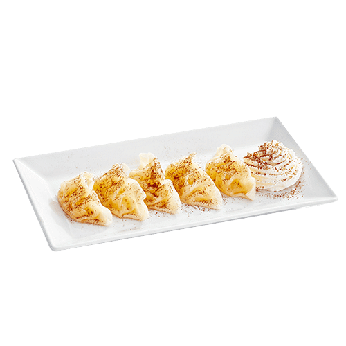Pierogi z nadzieniem jabłkowym
