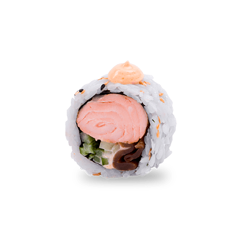Grilled Roll łosoś/szczypior