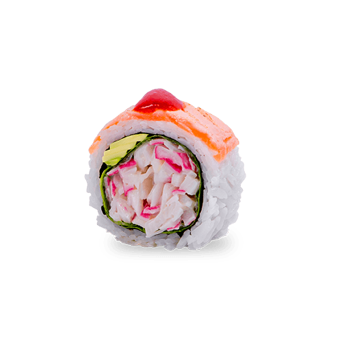 Philadelphia Roll z łososiem gravlax i koperkiem