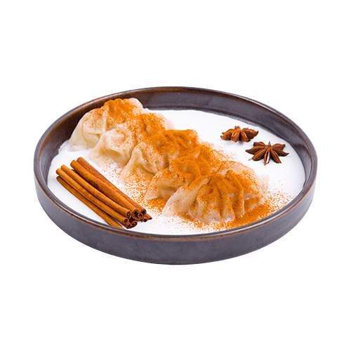 Owocowe pierożki gyoza