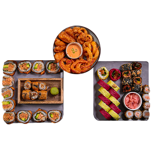 Tempura Set 44 kawałków +1 dodatek