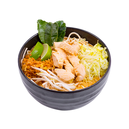 Malezyjska Laksa z kurczakiem