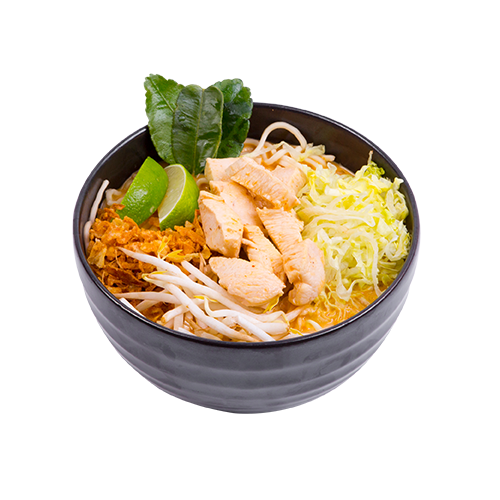 Malezyjska Laksa z kurczakiem
