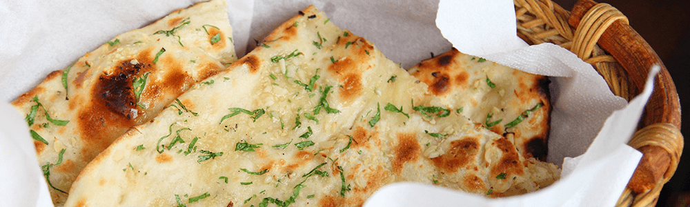 Indyjskie pieczywo naan