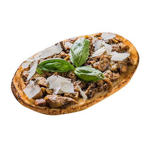 Bruschetta z borowikami