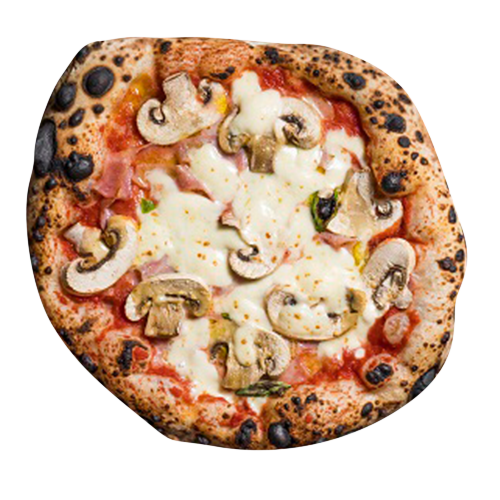 Pizza Prosciutto e Funghi