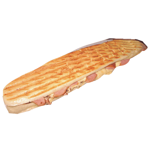 Tost z kiełbasą