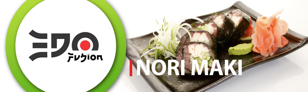 Nori maki - sashimi fusion