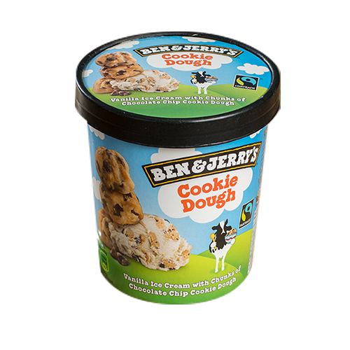 Ben&Jerry's Ciasteczkowe - Wanilia 500ml