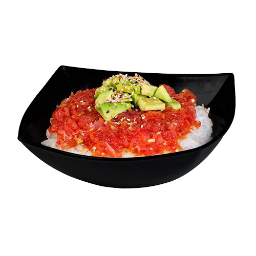 Chirashi Tatar z tuńczyka