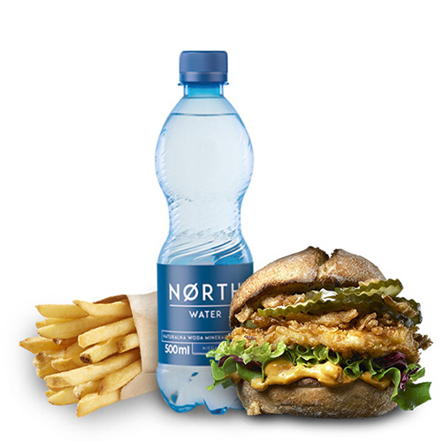 Zestaw Fishburger pikantny