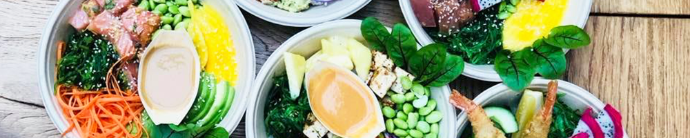 Poke bowls