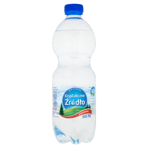 Krystaliczne Źródło woda gazowana 0,5l