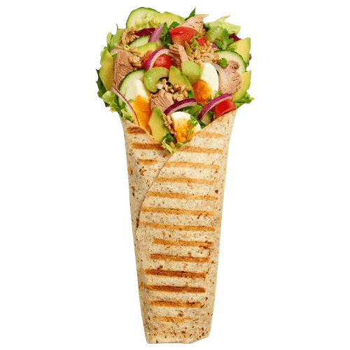 Wrap Green Tuna Avocado