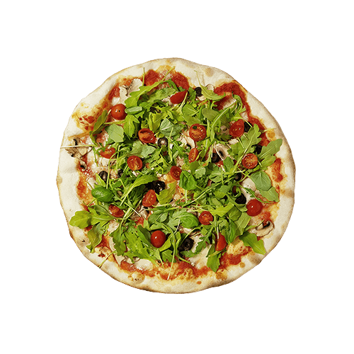 Pizza Vegana (z rukolą i bazylią)