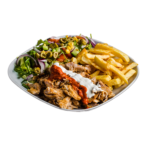 Talerz kebab