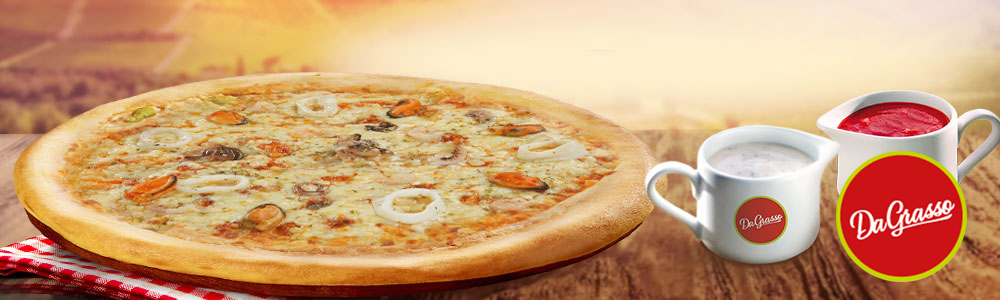 Pizza Owoce morza
