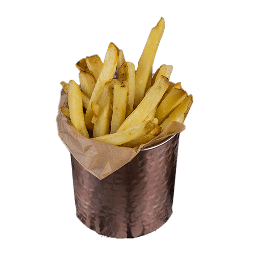 Fryty domowe z domowym ketchupem
