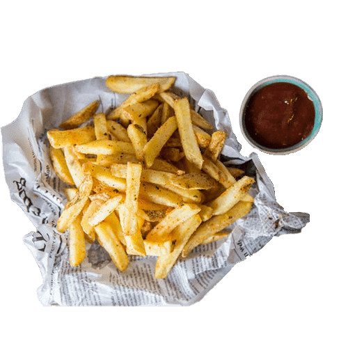 Fryty domowe garlic togarashi