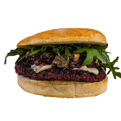 Burger Wege Blue Cheese