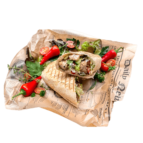 Tortilla z grillowaną karkówką wieprzową (mała)