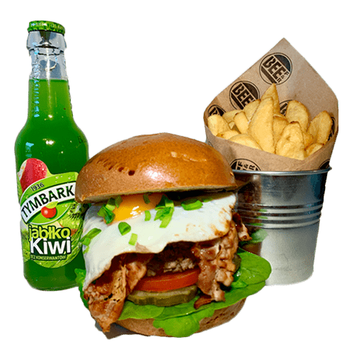 Burger English Zestaw