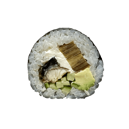 Futomaki z węgorzem
