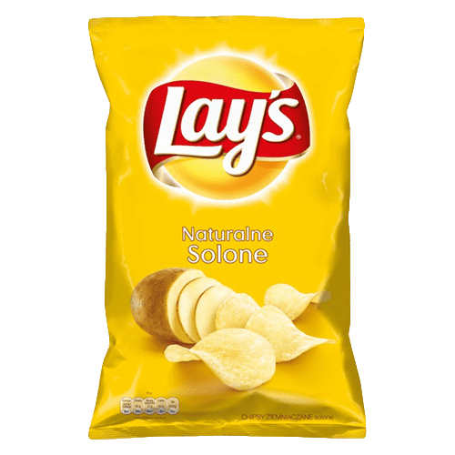 Chipsy Lays naturalne solone