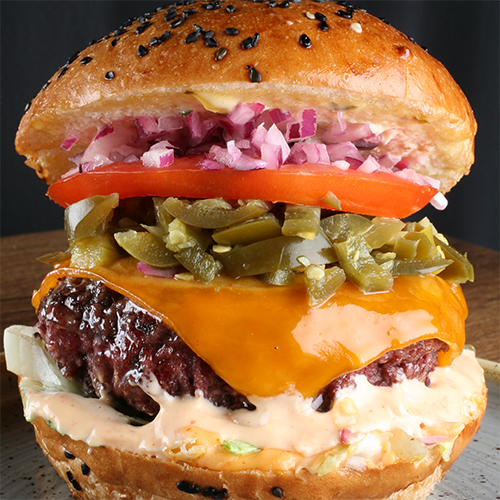 Burger Tomahawk (pikantny)