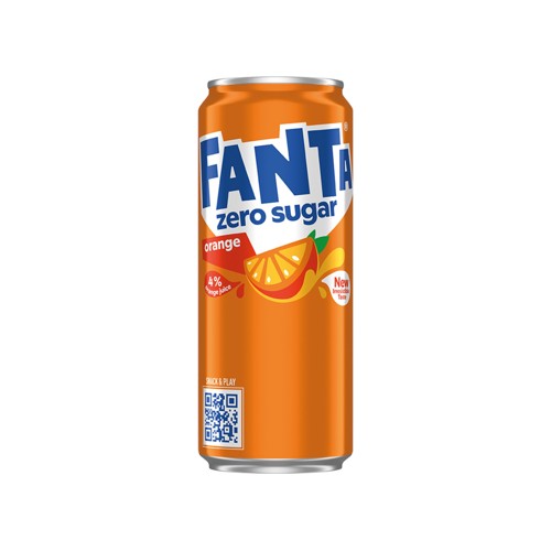 Fanta Pomarańczowa zero 0,33l