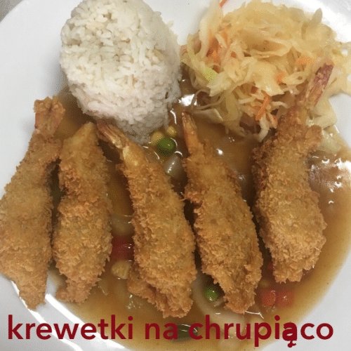 Krewetki na chrupiąco 6 szt.