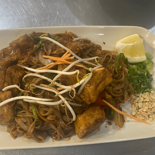Pad Thai z tofu (pat thái đạu phụ)