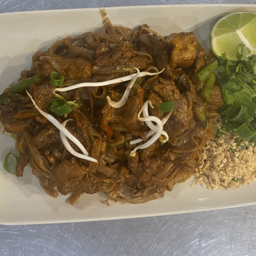 Pad Thai z wieprzowiną (pat thái lợn)