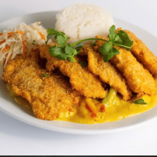 Ryba w sosie curry (CÁ sốt cari)